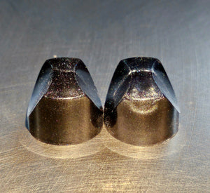 Metallic Grey Ergonomic Knobs