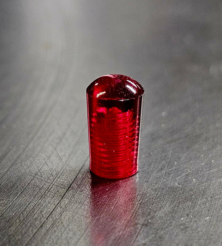 3-way toggle switch tip. Red 8-32 threading.