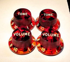 Strat knob set